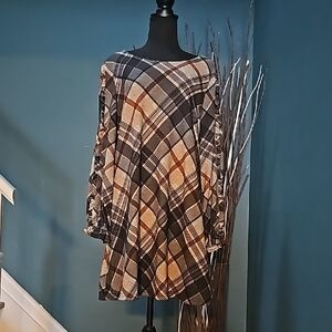 Chetta B Long Sleeve Dress